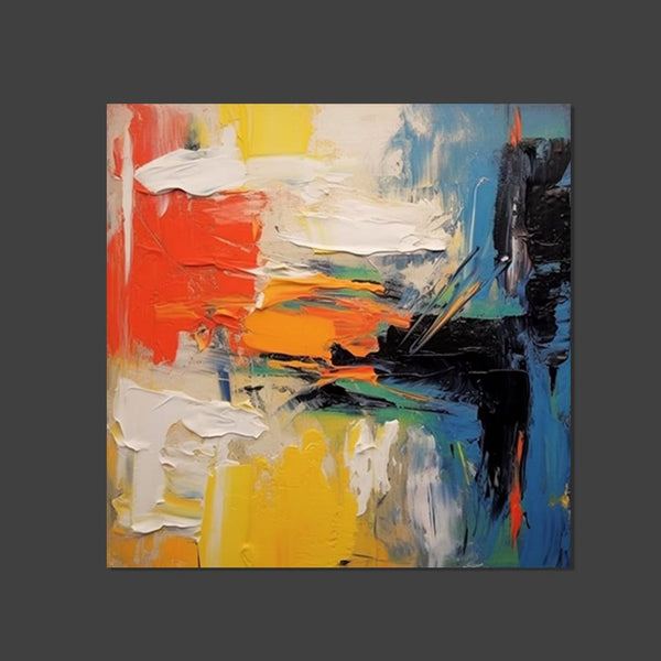 Extra Large Wall Art Paintings, Acrylic Painting for Dining Room, Modern Contemporary Abstract Artwork, Palette Knife Painting, Heavy Texutre Wall Art-HomePaintingDecor