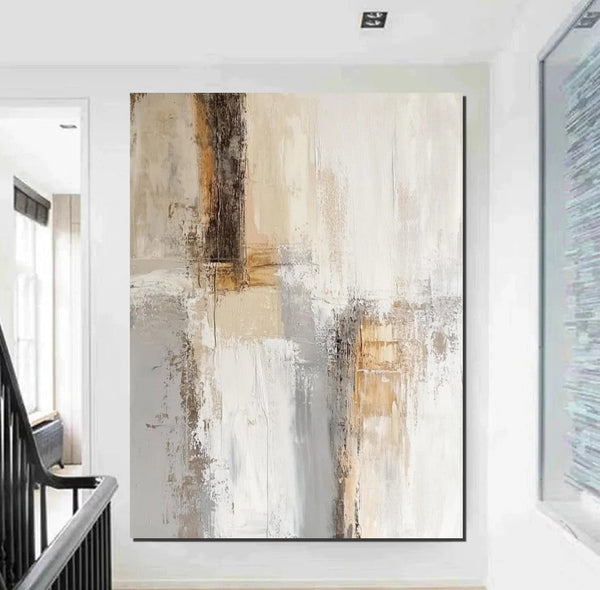 Modern Canvas Painting, Contemporary Acrylic Wall Art Ideas, Large Abstract Paintings, Large Paintings for Living Room, Simple Modern Art-HomePaintingDecor