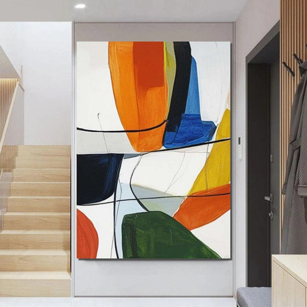 Large Abstract Paintings on Canvas, Large Painting for Sale, Hand Painted Canvas Art, Acrylic Paintings for Living Room-HomePaintingDecor