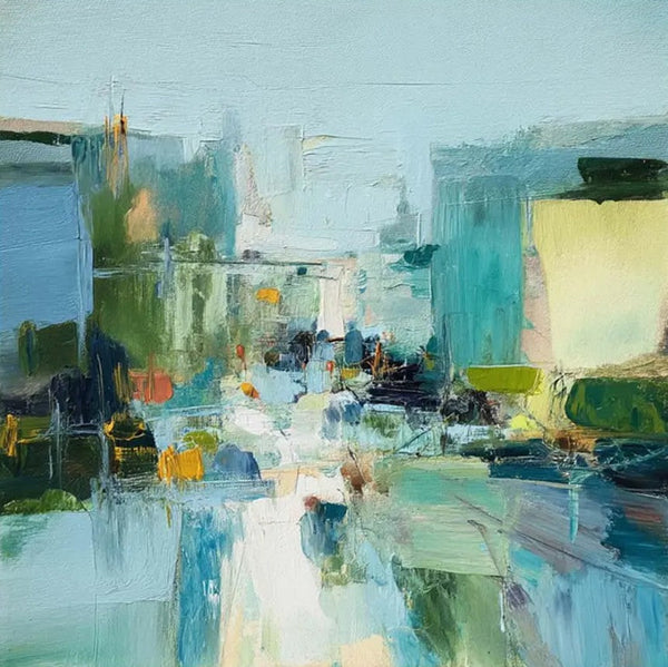 Abstract Wall Art on Canvas, Modern Paintings for Bedroom, Hand Painted Canvas Art, Contemporary Art on Canvas, Original Acrylic Paintings-HomePaintingDecor