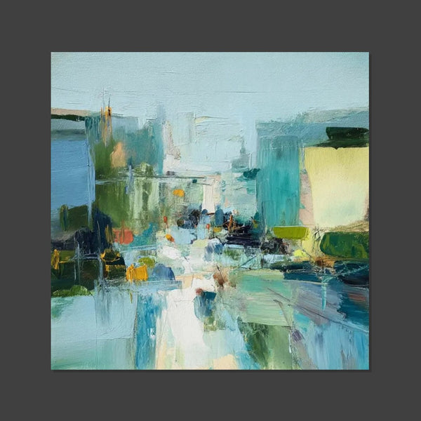 Abstract Wall Art on Canvas, Modern Paintings for Bedroom, Hand Painted Canvas Art, Contemporary Art on Canvas, Original Acrylic Paintings-HomePaintingDecor