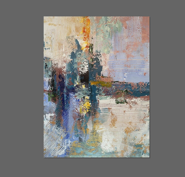 Living Room Acrylic Painting, Modern Wall Art Ideas for Dining Room, Large Canvas Painting, Contemporary Painting, Large Paintings for Bedroom-HomePaintingDecor