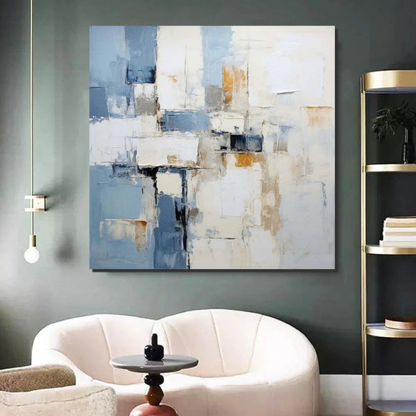 Modern Contemporary Artwork, Buy Paintings Online, Heavy Texture Canvas Art, Abstract Acrylic Paintings for Living Room, Oversized Large Wall Art-HomePaintingDecor