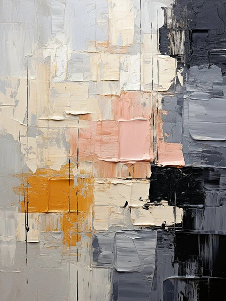 Living Room Wall Art Painting, Modern Contemporary Abstract Artwork, Palette Knife Paintings, Extra Large Acrylic Painting, Simple Modern Art-HomePaintingDecor