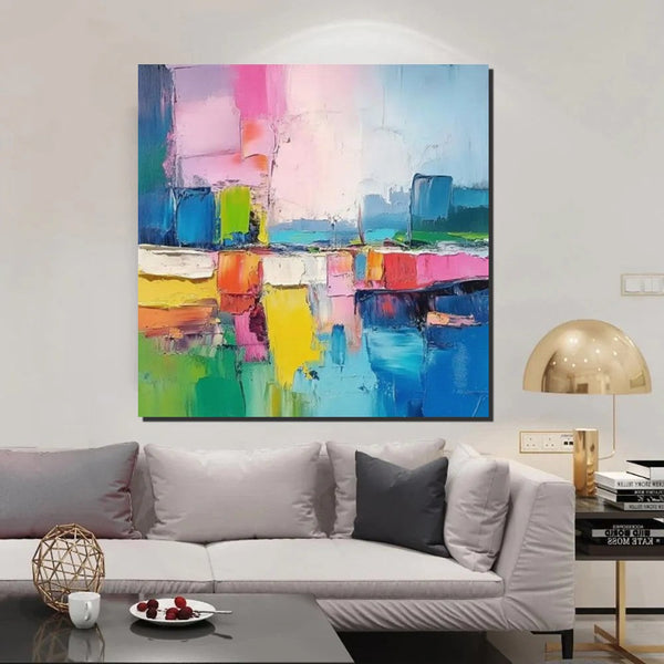 Living Room Large Wall Art, Modern Paintings for Bedroom, Heavy Texture Canvas Art, Contemporary Art on Canvas, Heavy Texture Paintings, Original Art Paintings-HomePaintingDecor
