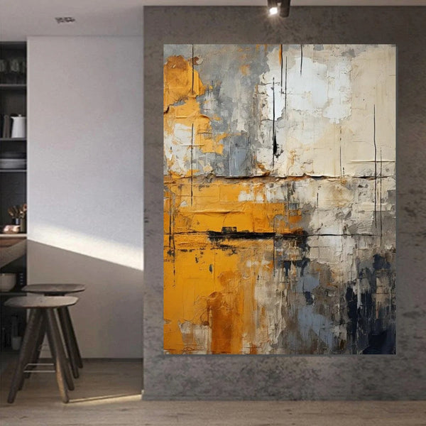 Hand Painted Wall Painting, Modern Abstract Art for Bedroom, Abstract Acrylic Wall Painting, Extra Large Paintings for Living Room, Simple Painting Ideas-HomePaintingDecor