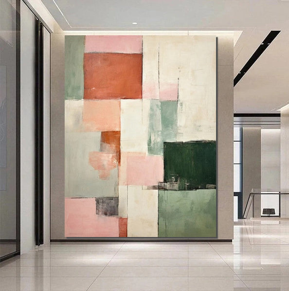 Modern Abstract Art for Bedroom, Hand Painted Wall Painting, Abstract Acrylic Wall Painting, Extra Large Paintings for Living Room, Simple Painting Ideas-HomePaintingDecor