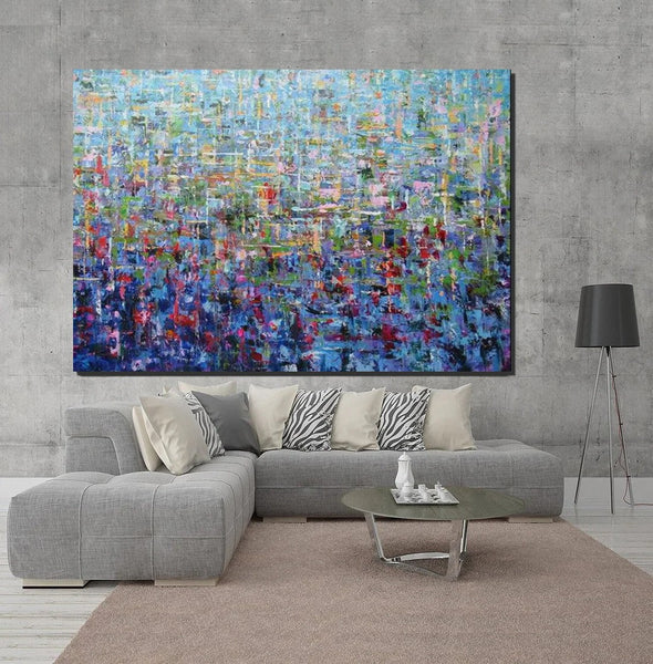 Canvas Painting for Living Room, Large Paintings for Sale, Simple Modern Art, Extra Large Wall Art Painting, Modern Contemporary Abstract Artwork-HomePaintingDecor