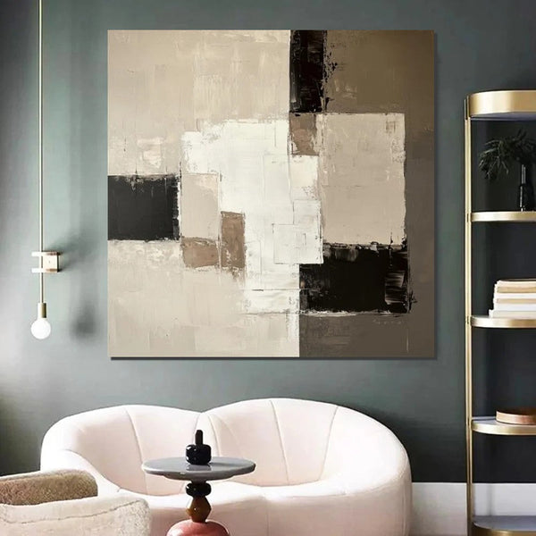 Canvas Painting for Living Room, Contemporary Abstract Artwork, Abstract Painting Ideas for Interior Design, Modern Wall Art Painting-HomePaintingDecor