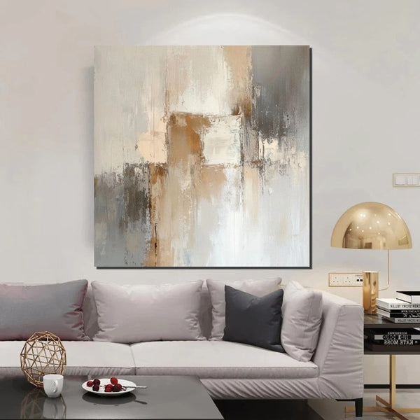 Modern Wall Art Painting, Canvas Painting for Living Room, Contemporary Abstract Artwork, Abstract Painting Ideas for Interior Design-HomePaintingDecor