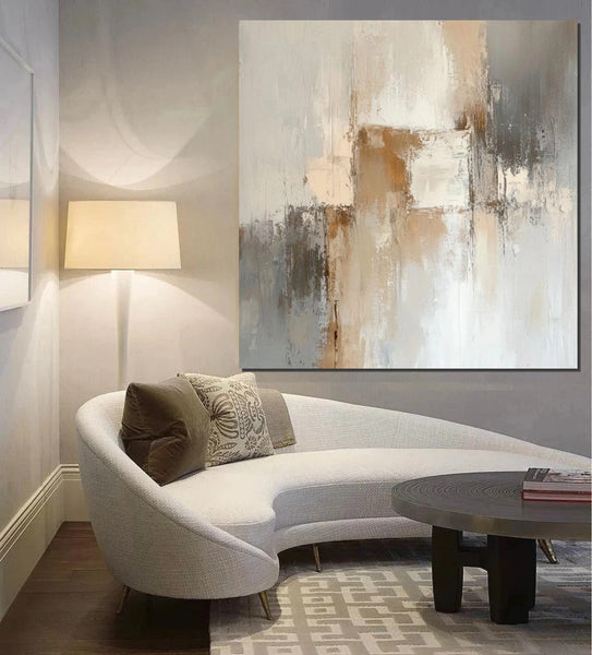 Modern Wall Art Painting, Canvas Painting for Living Room, Contemporary Abstract Artwork, Abstract Painting Ideas for Interior Design-HomePaintingDecor