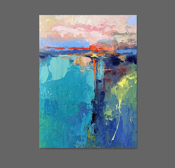 Modern Paintings, Contemporary Art Painting, Bedroom Acrylic Painting, Simple Painting Ideas, Living Room Wall Painting, Extra Large Canvas Painting-HomePaintingDecor