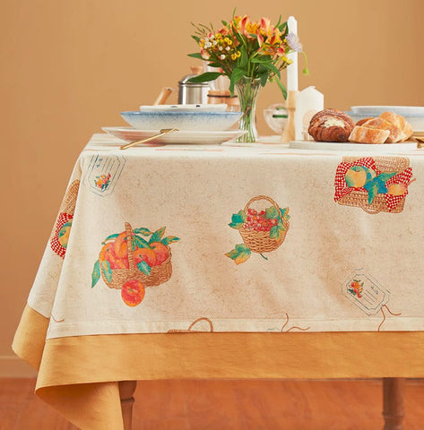 Extra Large Modern Table Cloths for Dining Room, Kitchen Rectangular Table Covers, Square Tablecloth for Round Table, Wedding Tablecloth, Farmhouse Cotton Table Cloth-HomePaintingDecor