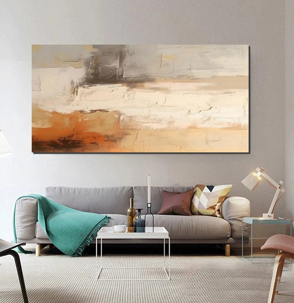 Contemporary Canvas Artwork, Large Modern Acrylic Painting, Hand Painted Wall Art Painting, Abstract Wall Art Paintings, Modern Art for Dining Room-HomePaintingDecor