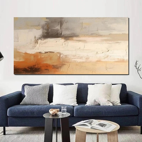 Contemporary Canvas Artwork, Large Modern Acrylic Painting, Hand Painted Wall Art Painting, Abstract Wall Art Paintings, Modern Art for Dining Room-HomePaintingDecor