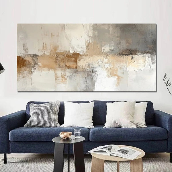 Large Modern Acrylic Painting, Hand Painted Wall Art Painting, Contemporary Canvas Artwork, Abstract Wall Art Paintings, Modern Art for Dining Room-HomePaintingDecor