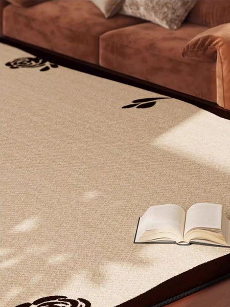 Contemporary Modern Rugs, Geometric Contemporary Rugs Next to Bed, Modern Rugs for Dining Room, Mid Century Area Rugs for Living Room-HomePaintingDecor