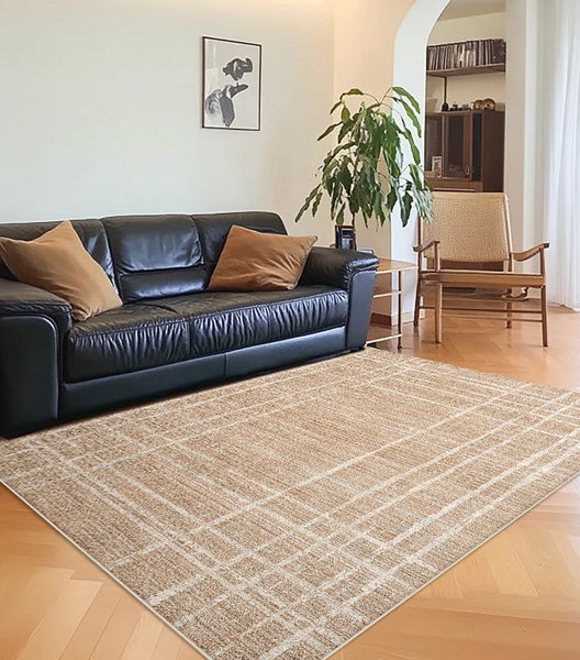 Extra Large Geometric Modern Rugs for Dining Room, Large Modern Rugs for Living Room, Contemporary Modern Rugs for Bedroom-HomePaintingDecor