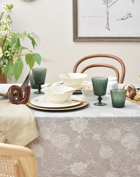 Rustic Table Covers for Kitchen, Country Farmhouse Tablecloth, Square Tablecloth for Round Table, Large Rectangle Tablecloth for Dining Room Table-HomePaintingDecor