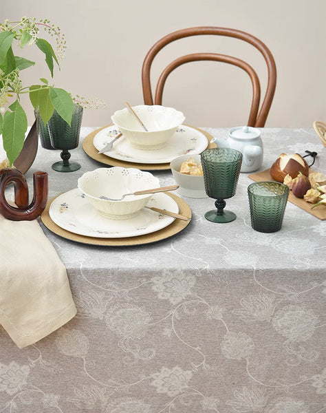 Rustic Table Covers for Kitchen, Country Farmhouse Tablecloth, Square Tablecloth for Round Table, Large Rectangle Tablecloth for Dining Room Table-HomePaintingDecor