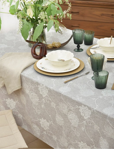 Rustic Table Covers for Kitchen, Country Farmhouse Tablecloth, Square Tablecloth for Round Table, Large Rectangle Tablecloth for Dining Room Table-HomePaintingDecor