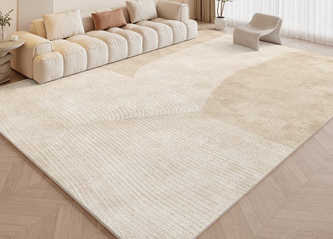 Abstract Contemporary Rugs for Bedroom, Large Modern Rugs in Living Room, Modern Rugs under Sofa, Dining Room Floor Rugs, Modern Rugs for Office-HomePaintingDecor