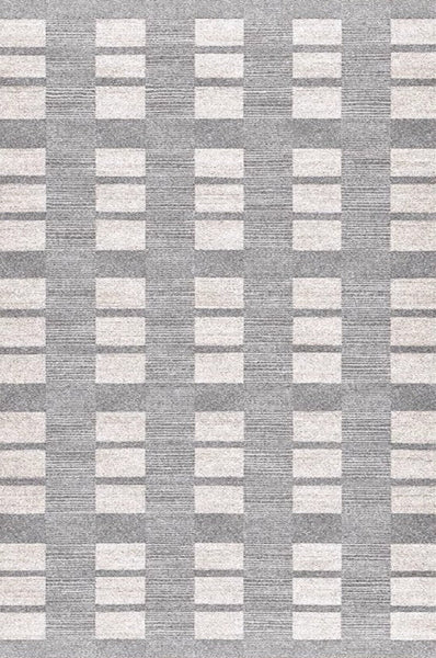 Dining Room Floor Rug, Large Gray Floor Rugs for Living Room, Modern Floor Rugs for Bedroom, Extra Large Geometric Modern Rugs for Office-HomePaintingDecor
