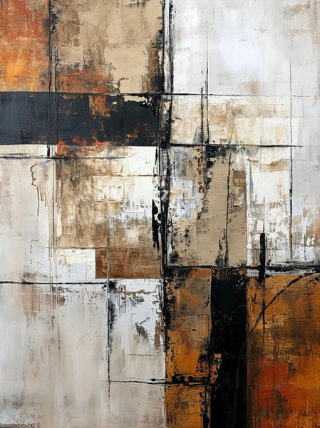 Large Abstract Paintings, Contemporary Acrylic Wall Art Ideas, Modern Canvas Painting, Large Paintings for Living Room, Simple Modern Art-HomePaintingDecor