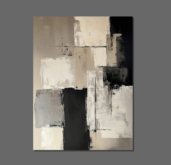 Living Room Wall Painting, Modern Artwork, Large Canvas Painting, Contemporary Wall Painting, Acrylic Painting for Dining Room-HomePaintingDecor