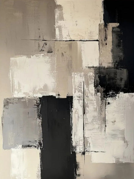 Living Room Wall Painting, Modern Artwork, Large Canvas Painting, Contemporary Wall Painting, Acrylic Painting for Dining Room-HomePaintingDecor