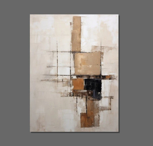 Extra Large Paintings for Living Room, Abstract Acrylic Painting, Hand Painted Wall Art Paintings, Modern Abstract Art for Dining Room-HomePaintingDecor