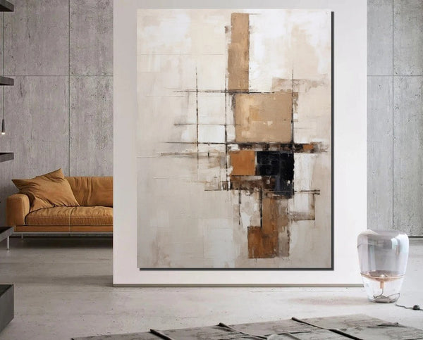 Extra Large Paintings for Living Room, Abstract Acrylic Painting, Hand Painted Wall Art Paintings, Modern Abstract Art for Dining Room-HomePaintingDecor