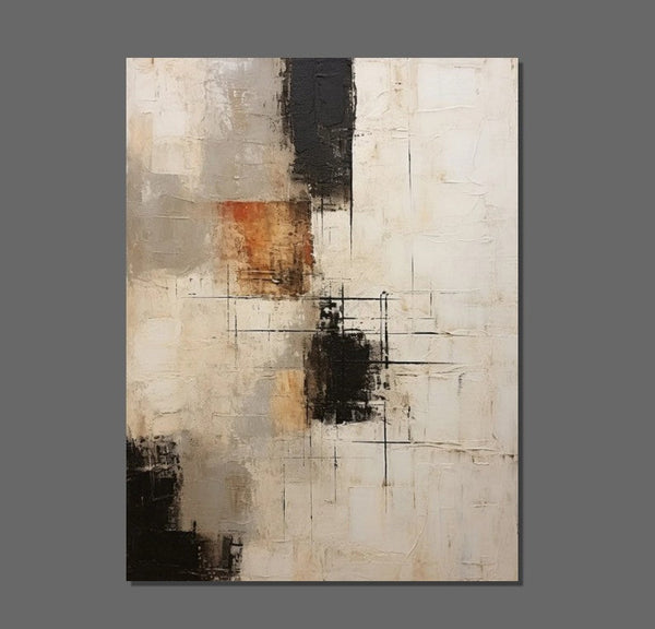 Hand Painted Wall Art Paintings, Modern Abstract Art for Dining Room, Extra Large Paintings for Living Room, Abstract Acrylic Painting-HomePaintingDecor