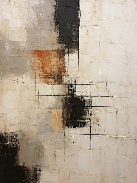 Hand Painted Wall Art Paintings, Modern Abstract Art for Dining Room, Extra Large Paintings for Living Room, Abstract Acrylic Painting-HomePaintingDecor