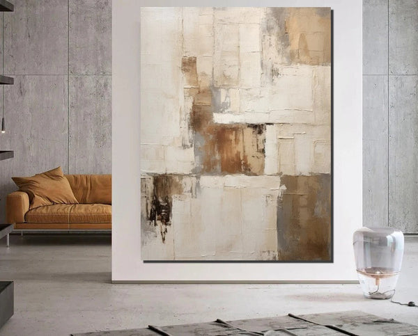 Modern Abstract Art for Dining Room, Extra Large Paintings for Living Room, Hand Painted Wall Art Paintings, Abstract Acrylic Painting-HomePaintingDecor