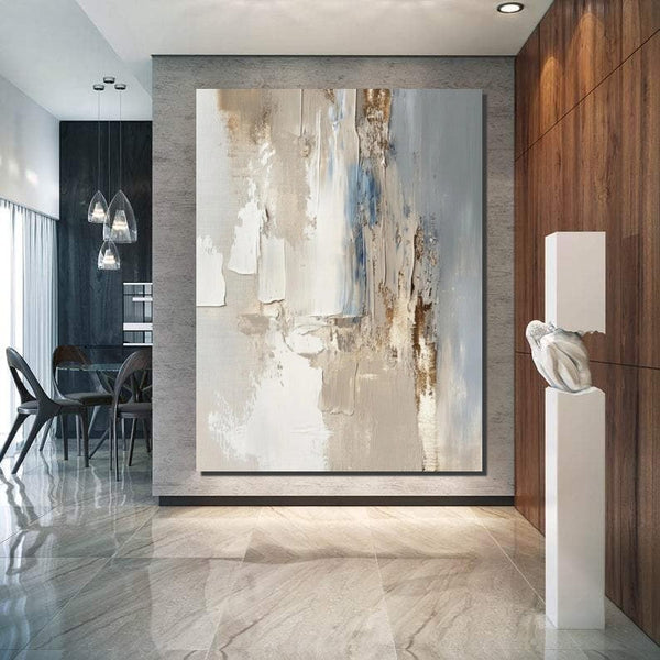 Large Abstract Paintings for Bedroom, Simple Modern Wall Art Ideas, Abstract Painting Ideas for Living Room, Hand Painted Acrylic Painting-HomePaintingDecor