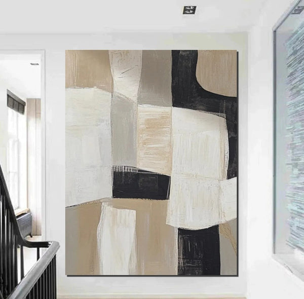 Abstract Acrylic Paintings for Living Room, Contemporary Canvas Wall Art, Modern Contemporary Artwork, Buy Paintings Online-HomePaintingDecor