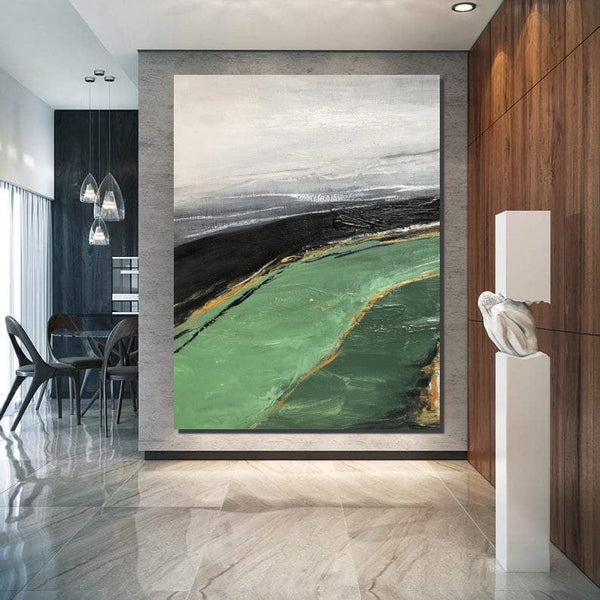 Abstract Painting Ideas for Living Room, Hand Painted Acrylic Painting, Large Abstract Paintings for Bedroom, Simple Modern Wall Art Ideas-HomePaintingDecor