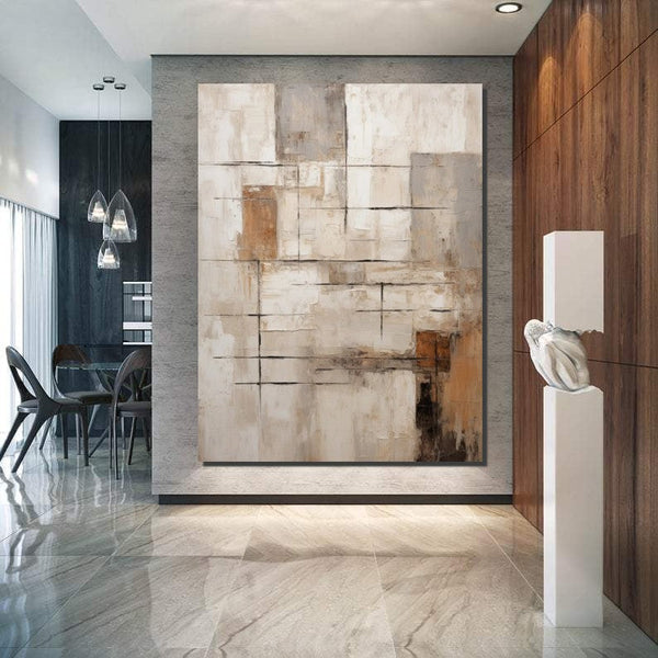 Large Paintings for Living Room, Living Room Wall Painting, Extra Large Paintings, Acrylic Abstract Art, Modern Abstract Acrylic Painting-HomePaintingDecor