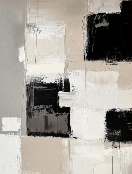 Modern Acrylic Canvas Painting, Oversized Wall Art Painting for Sale, Heavy Texture Paintings, Palette Knife Paniting, Acrylic Painting on Canvas-HomePaintingDecor