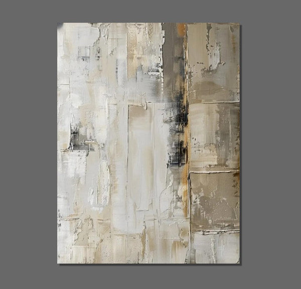 Oversized Wall Art Painting for Sale, Modern Acrylic Canvas Painting, Heavy Texture Paintings, Palette Knife Paniting, Acrylic Painting on Canvas-HomePaintingDecor