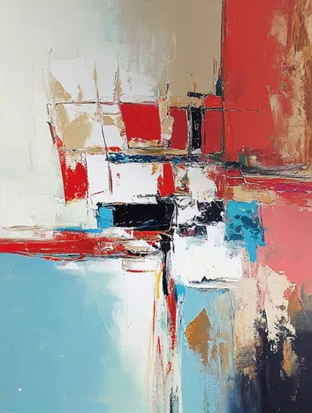 Living Room Abstract Paintings, Impasto Painting, Modern Abstract Painting, Large Acrylic Canvas Paintings, Large Wall Art Ideas-HomePaintingDecor