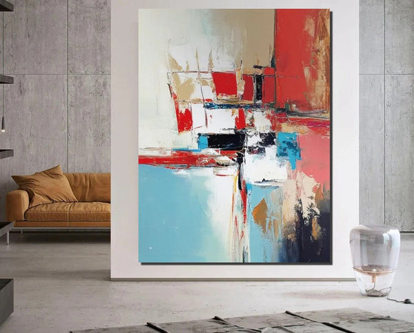 Living Room Abstract Paintings, Impasto Painting, Modern Abstract Painting, Large Acrylic Canvas Paintings, Large Wall Art Ideas-HomePaintingDecor