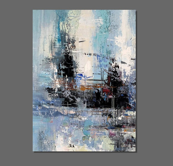 Large Paintings for Dining Room, Acrylic Painting on Canvas, Simple Abstract Art, Wall Art Paintings for Bedroom, Simple Modern Art Paintings-HomePaintingDecor