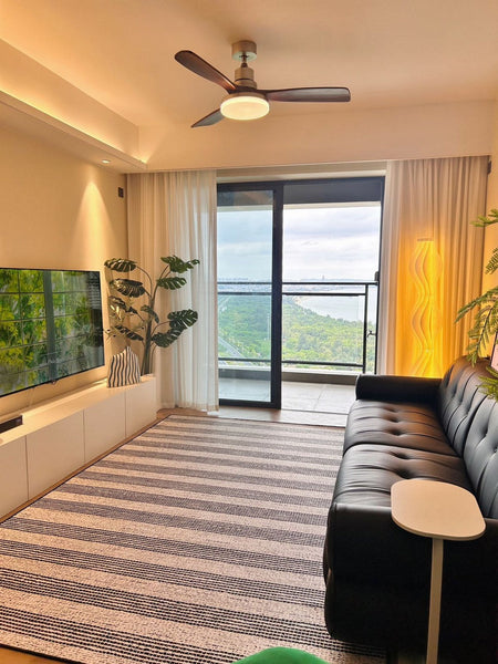 Contemporary Modern Rugs for Bedroom, Geometric Modern Rugs for Sale, Modern Rug Placement Ideas for Living Room, Abstract Rugs for Dining Room-HomePaintingDecor