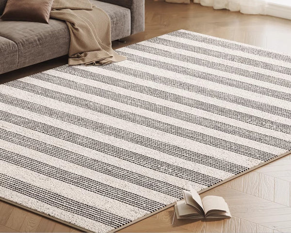 Contemporary Modern Rugs for Bedroom, Geometric Modern Rugs for Sale, Modern Rug Placement Ideas for Living Room, Abstract Rugs for Dining Room-HomePaintingDecor