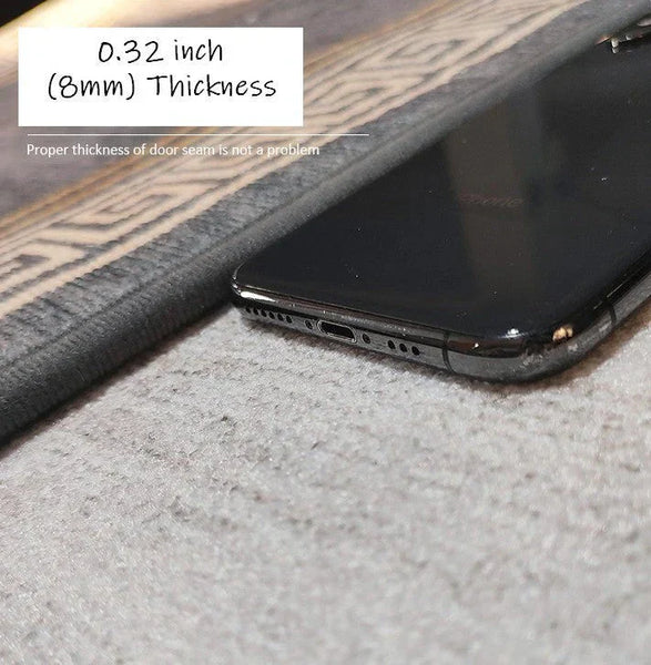 Entryway Runner Rugs, Easy Care Entrance Hallway Runners, Modern Extra Long Hallway Runners, Long Narrow Runner Rugs, Washable Kitchen Runner Rugs, Blue Hallway Runners-HomePaintingDecor