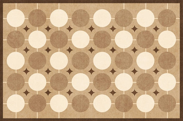 Contemporary Modern Rugs Next to Bed, Modern Rugs under Dining Room Table, Abstract Modern Rugs for Living Room, Mid Century Geometric Carpets-HomePaintingDecor