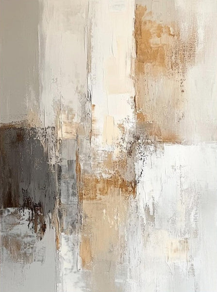 Modern Artwork, Large Canvas Painting, Contemporary Wall Painting, Living Room Wall Painting, Acrylic Painting for Dining Room-HomePaintingDecor