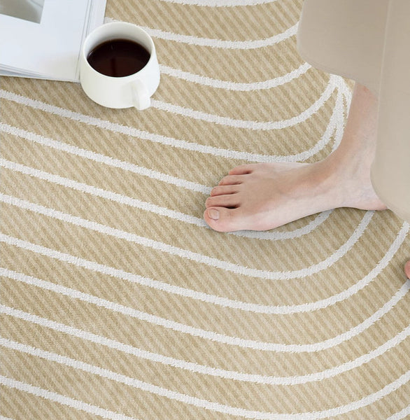 Bedroom Modern Rugs, Modern Rugs for Dining Room, Abstract Geometric Modern Rugs, Contemporary Modern Rugs for Living Room-HomePaintingDecor